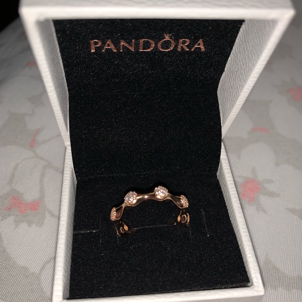 Pandora Modern Love Pod Rose Gold Ring